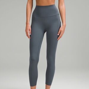 Lululemon Align with Pockets HR 25”, Oil Grey, Size 14